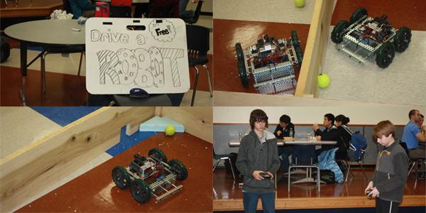 Robotics team hosts demonstration to attract new members