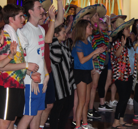 Students at Dance Marathon danced for six consecutive hours to raise money for the Children's Miracle Network.