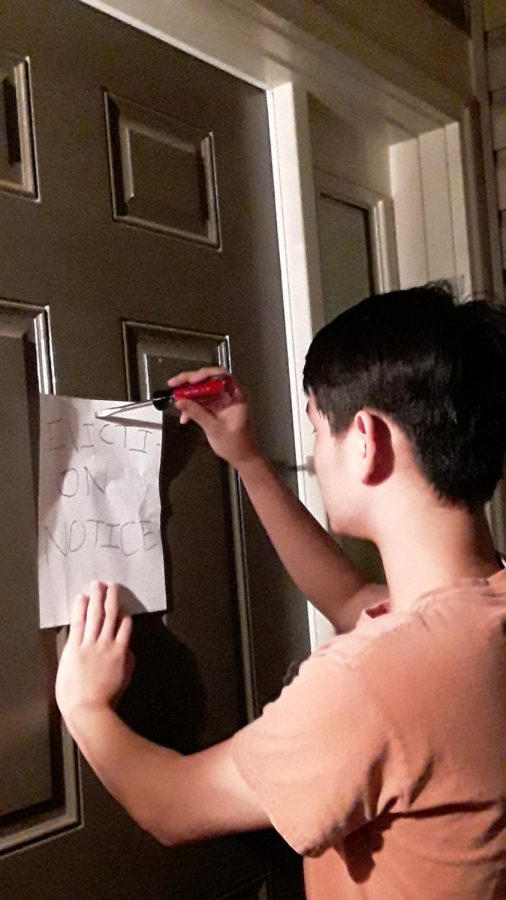 Allen You evicts himself from his own home