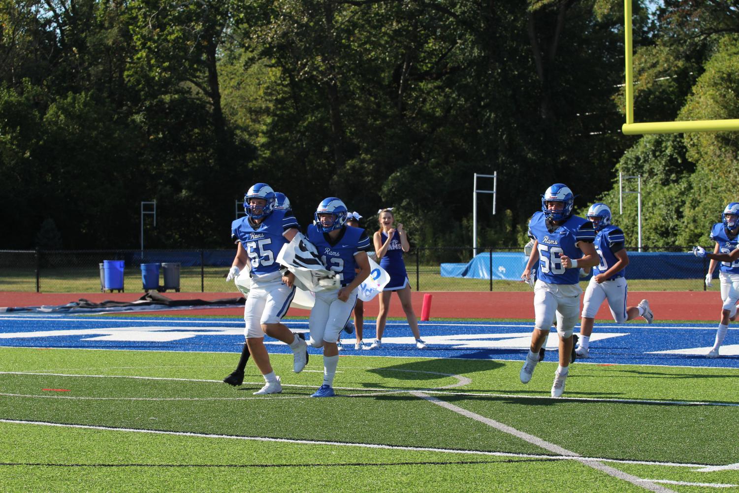 JV football team beats Ritenour 9/27