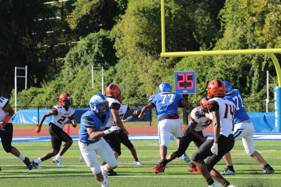 JV football team beats Ritenour 9/27