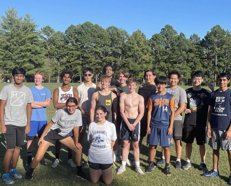 Picking up ultimate frisbee