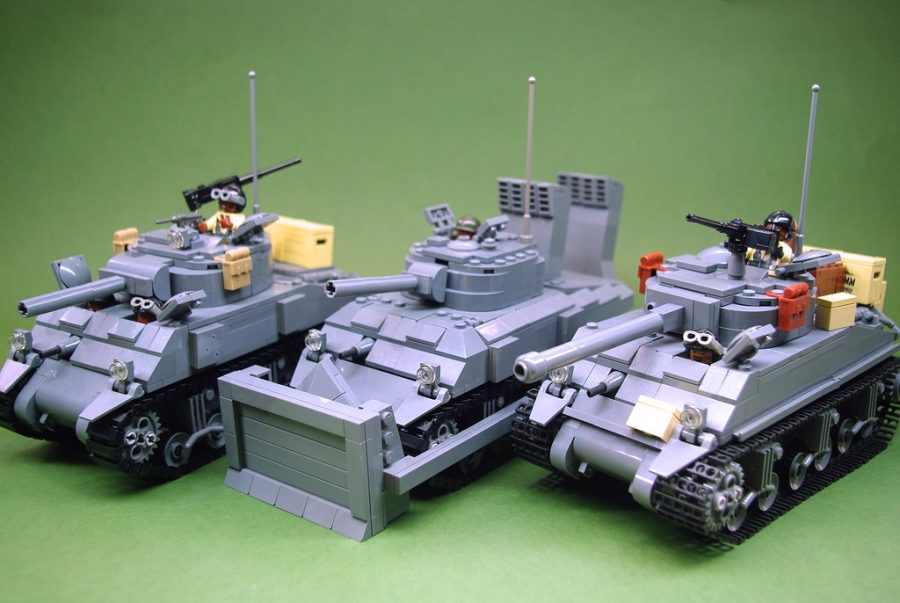 "M4 Sherman medium tanks - V1"
