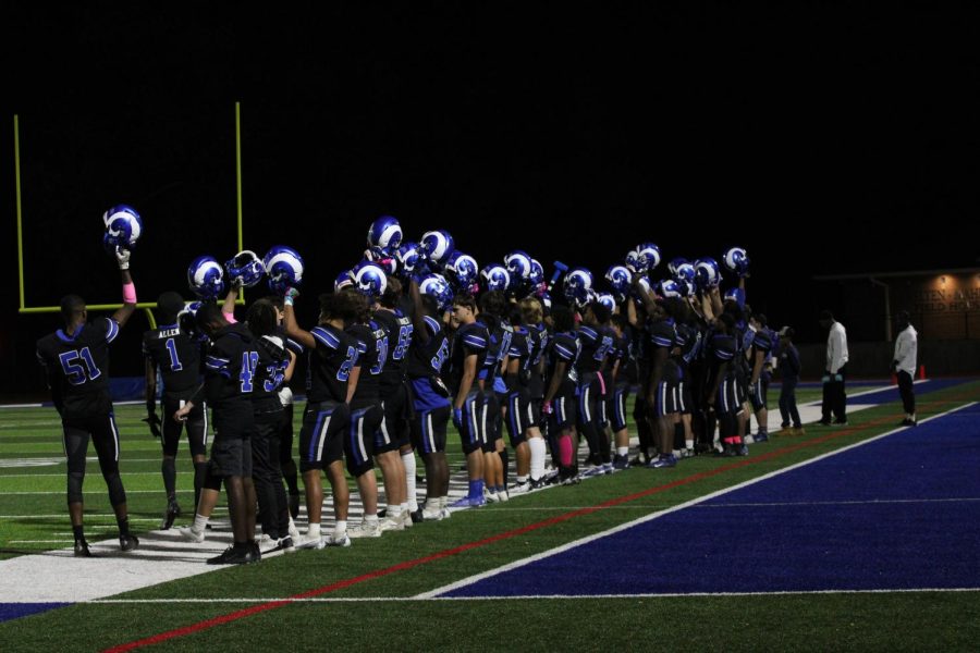 Ladue football took a 28-7 win against Fox in their last regular season home game Friday, October 21. It was senior night for the football team, cheer, and the Laduettes as well. “After a rough first half I'm glad we could pull everything together and come out with a win” Senior Dylan Hawthorne said.