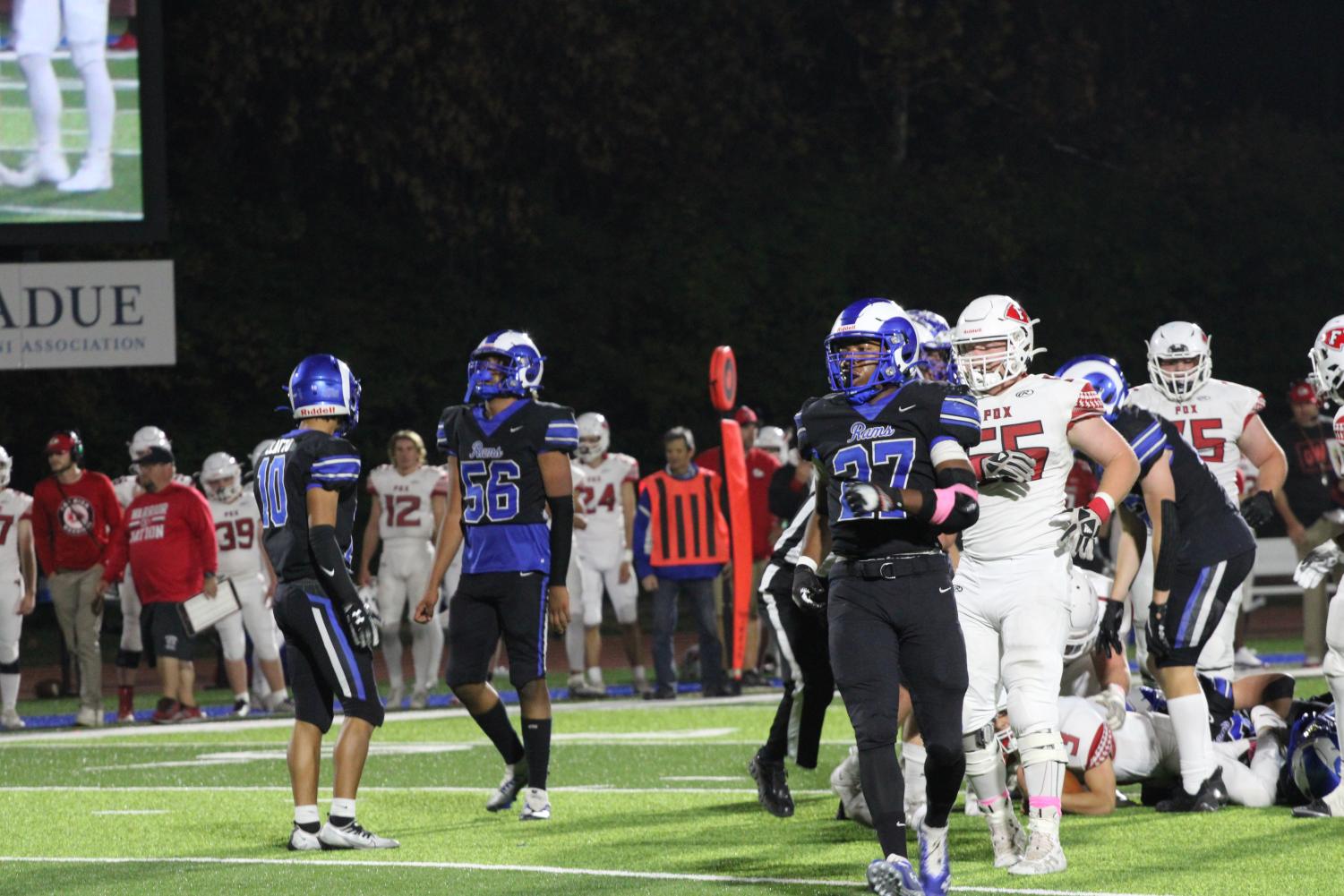 10/21 Varsity Football vs Fox - Senior Night