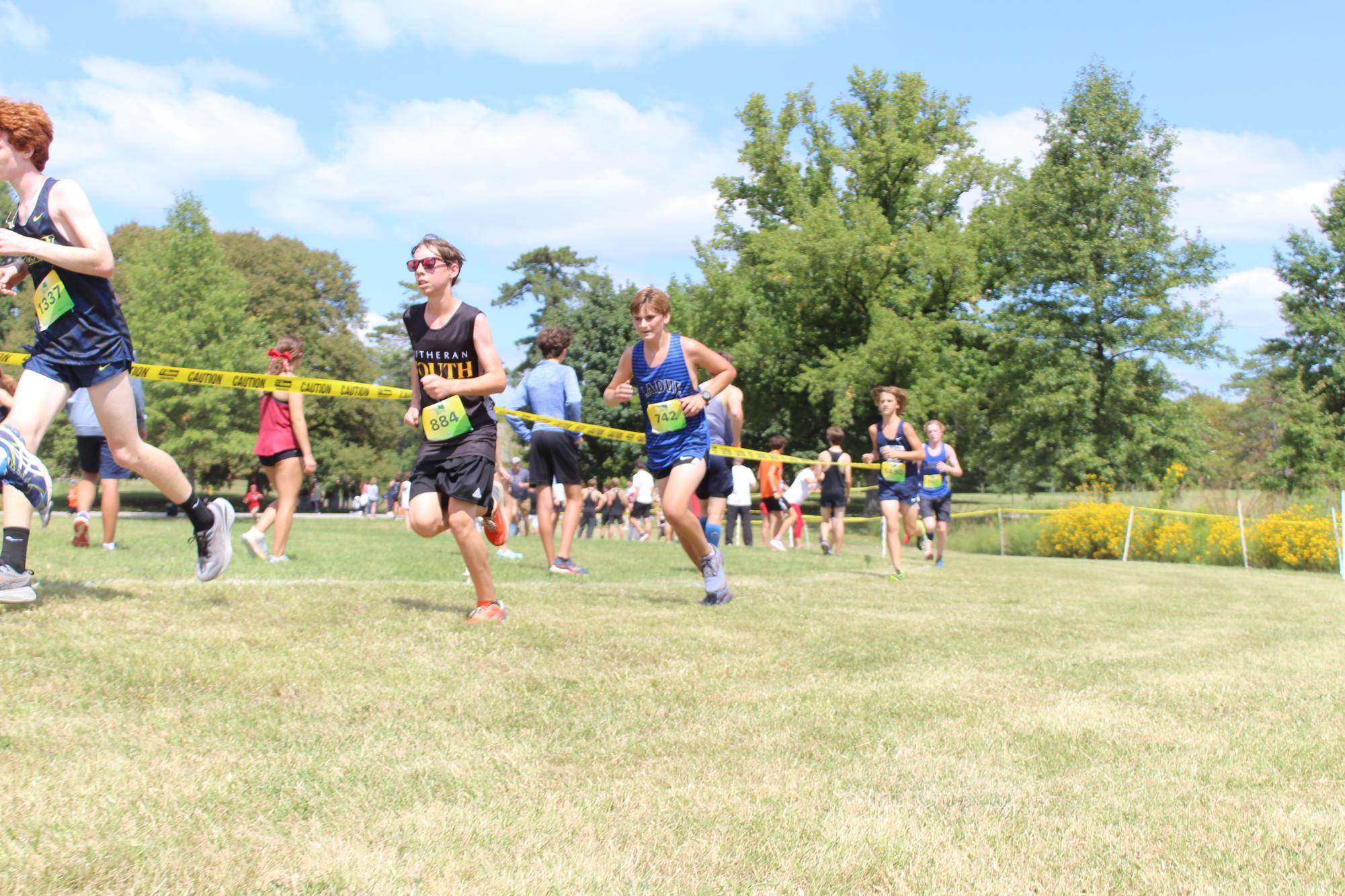High schools clash at Forest Park's annual Cross Country Festival