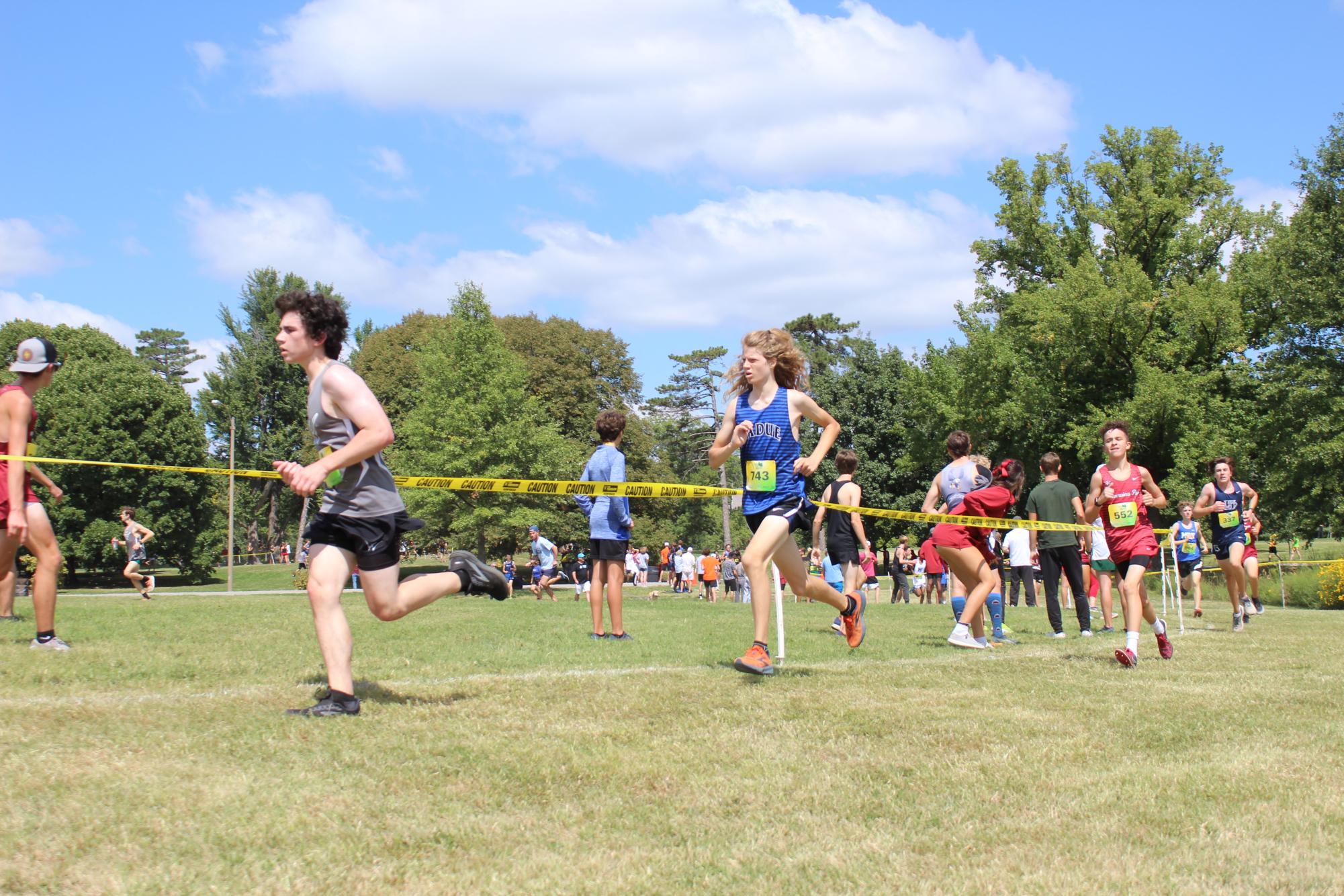 High schools clash at Forest Park's annual Cross Country Festival