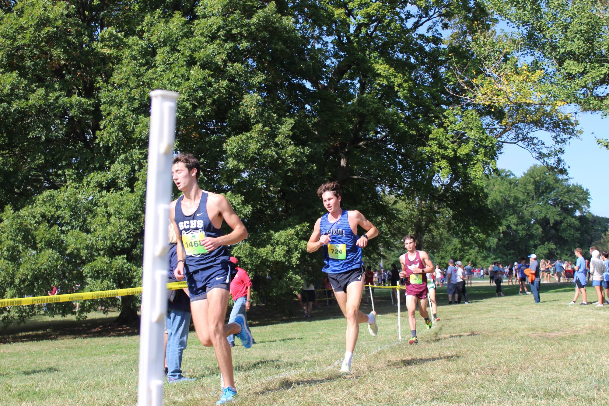 High schools clash at Forest Park's annual Cross Country Festival