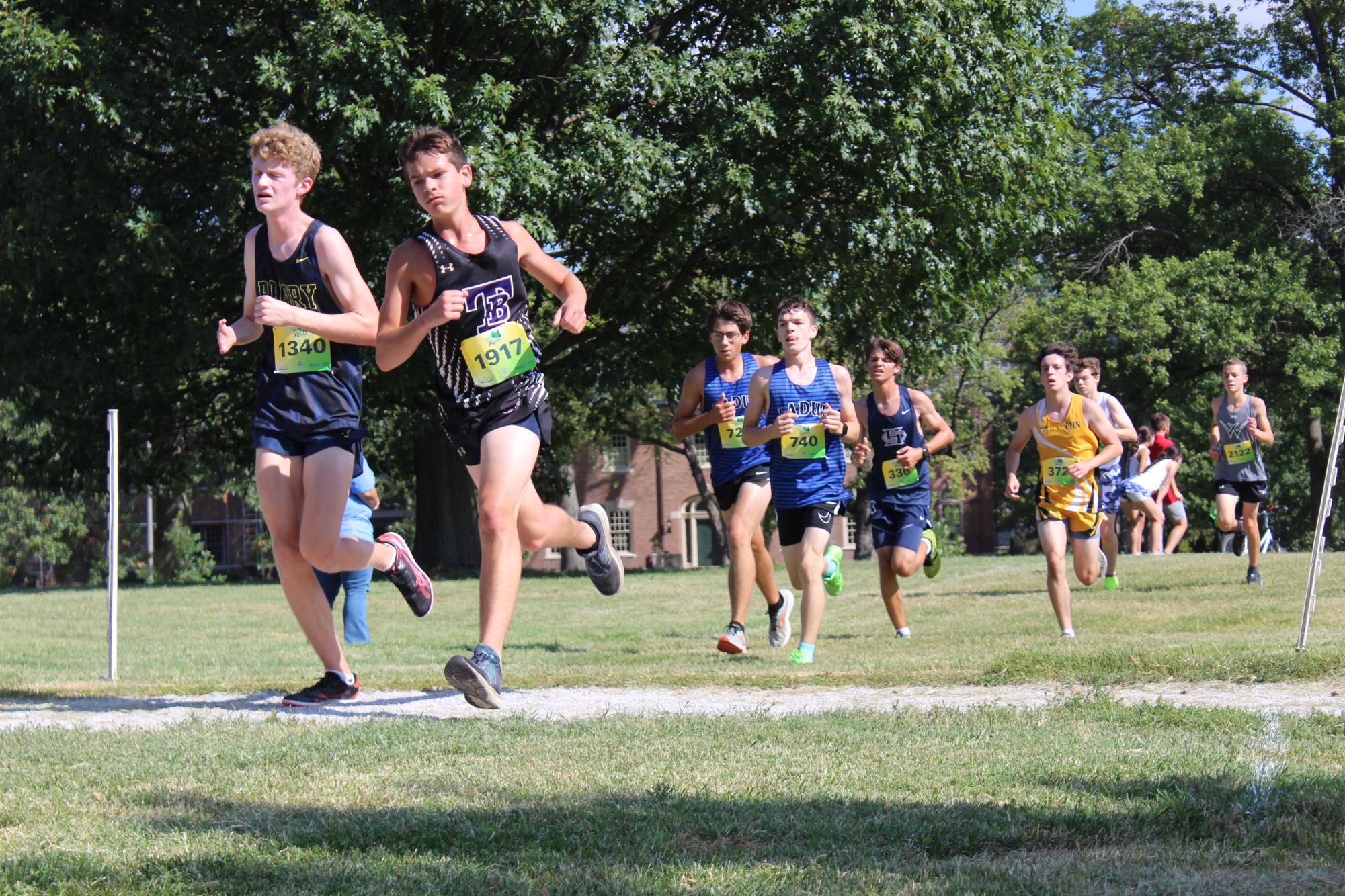 High schools clash at Forest Park's annual Cross Country Festival
