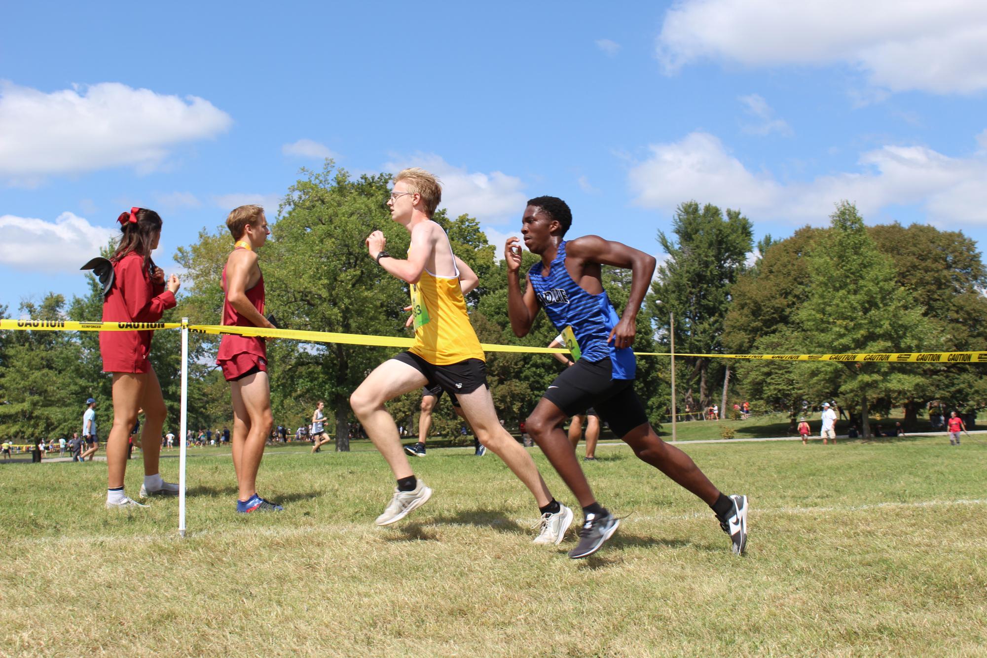 High schools clash at Forest Park's annual Cross Country Festival