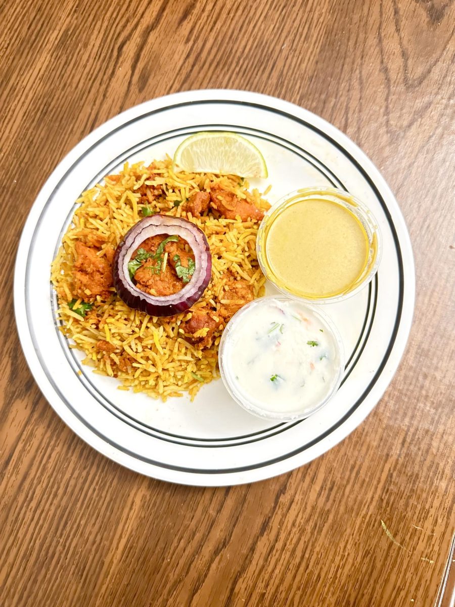 Tanvi Genti (12) explains how Indian food has influenced her. Genti grew up primarily with Indian cuisine, which she embraces. "I love Indian food because of its unique taste," Tanvi said. 