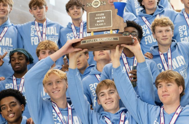 "Well this group of seniors will forever be remembered as state champions!  The first to do so at Ladue in soccer!  They were a fantastic group of boys who came together and made the conscious effort of putting team goals ahead of individual ones.  Ironically, by doing this, their individual accomplishments were off the charts as well!  It was a blueprint that I hope younger boys look to!  I will miss this groups ability to balance competition and fun.  They loved to compete but also were good friends on and off the field and made the season extremely fun.  My favorite memory will be of the state championship game when all of the seniors played in the game and played great in the victory, ”
said Dave Aronberg.