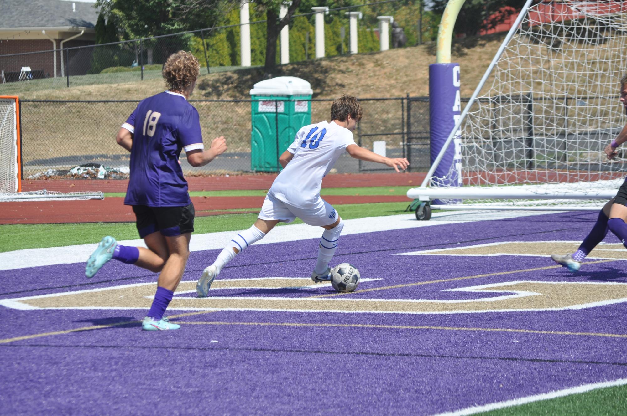 Varsity Soccer defeats CBC