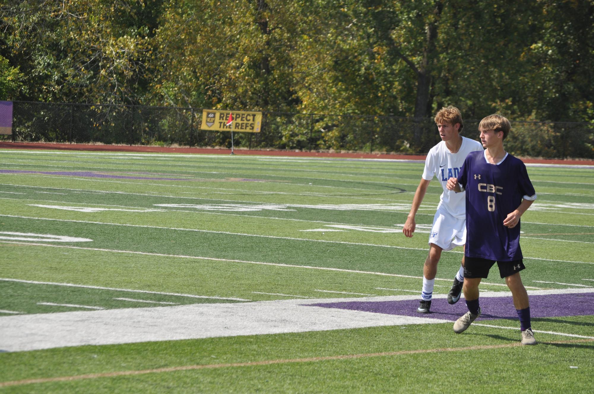 Varsity Soccer defeats CBC