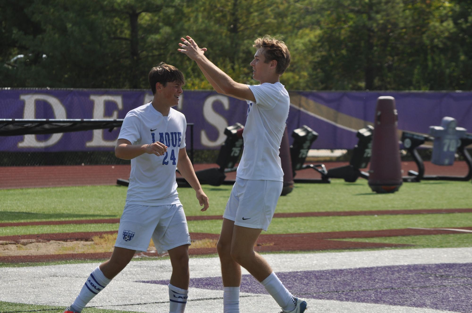 Varsity Soccer defeats CBC