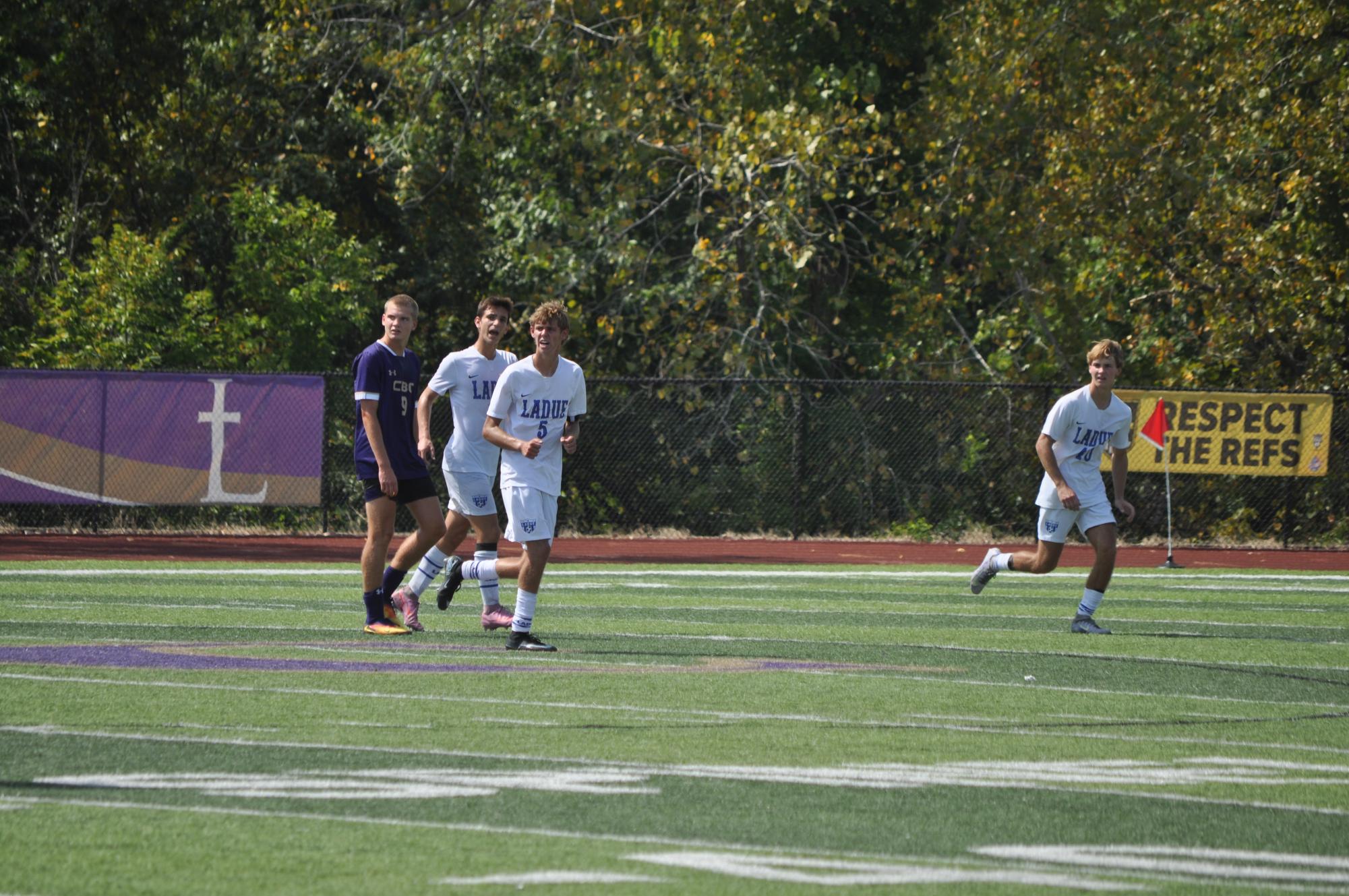 Varsity Soccer defeats CBC