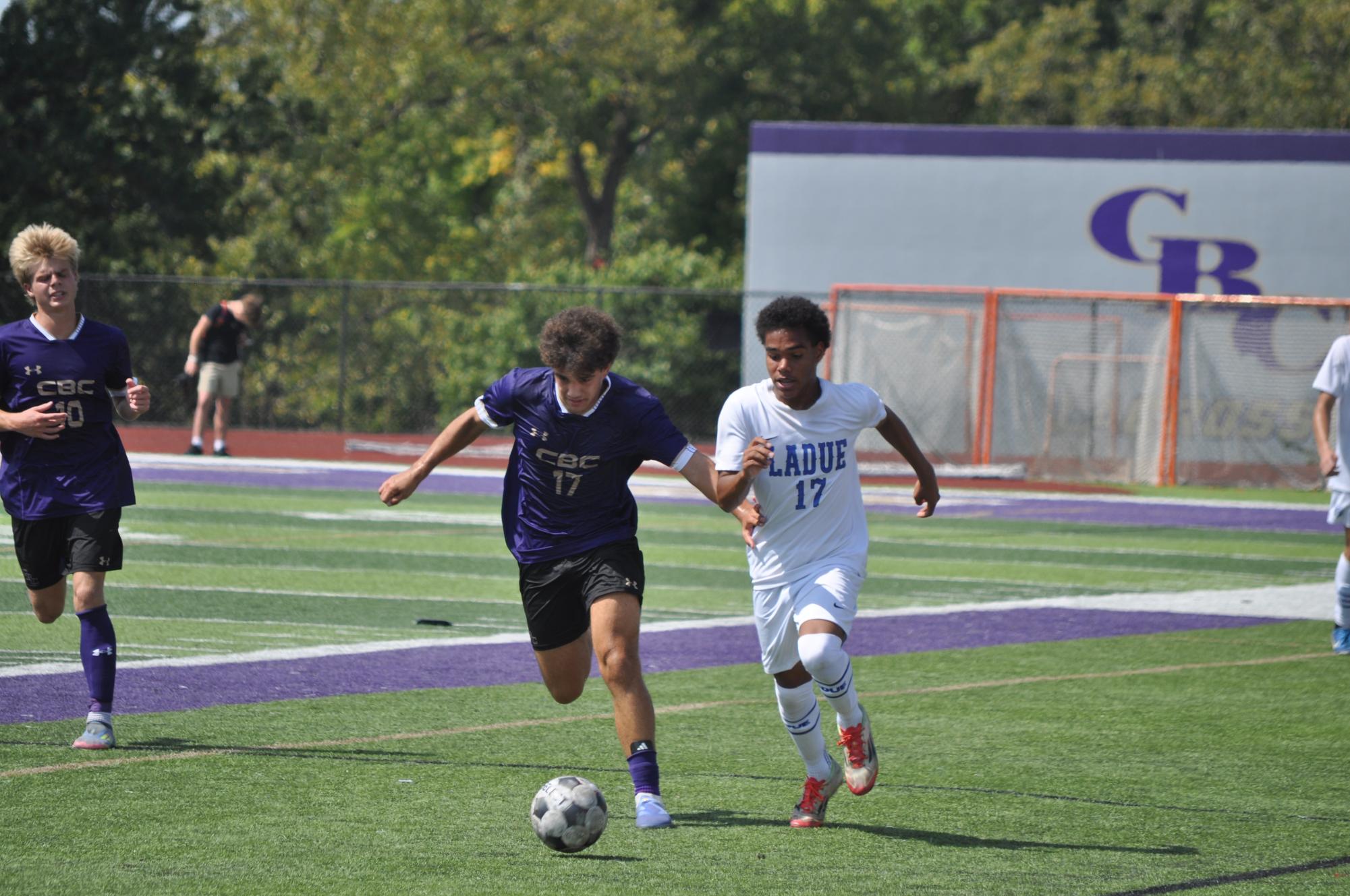 Varsity Soccer defeats CBC