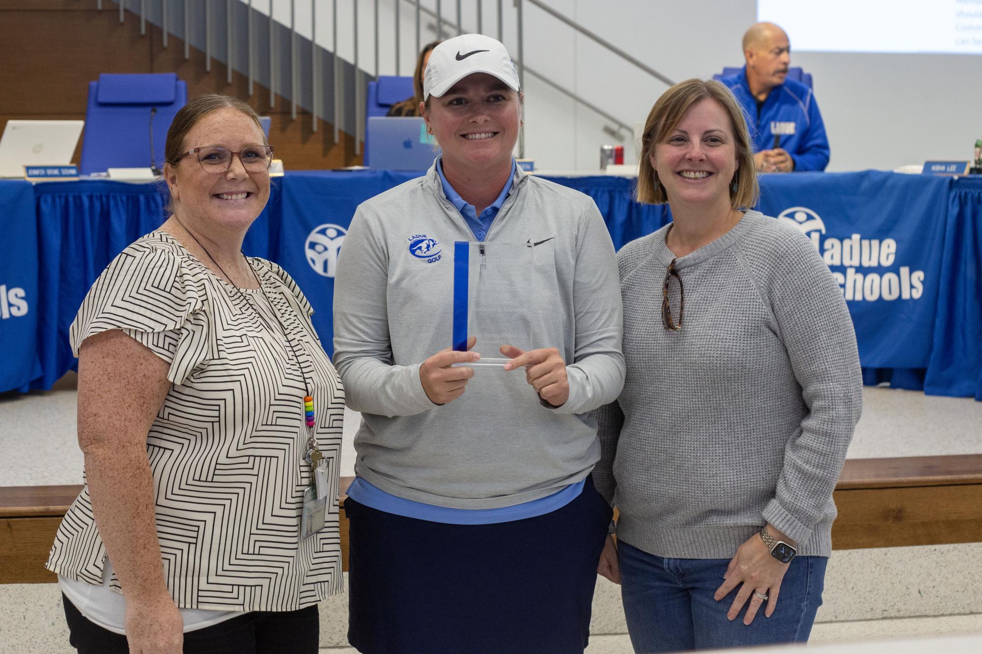 Keltner receives September Excellence in Education Award