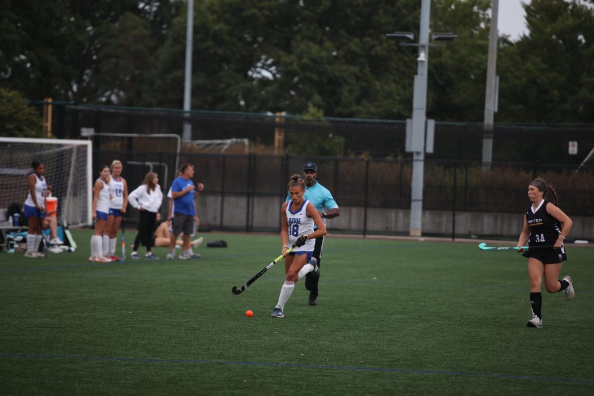 JV Field Hockey  wins 8-1 vs Clayton United on Sep. 5th. 