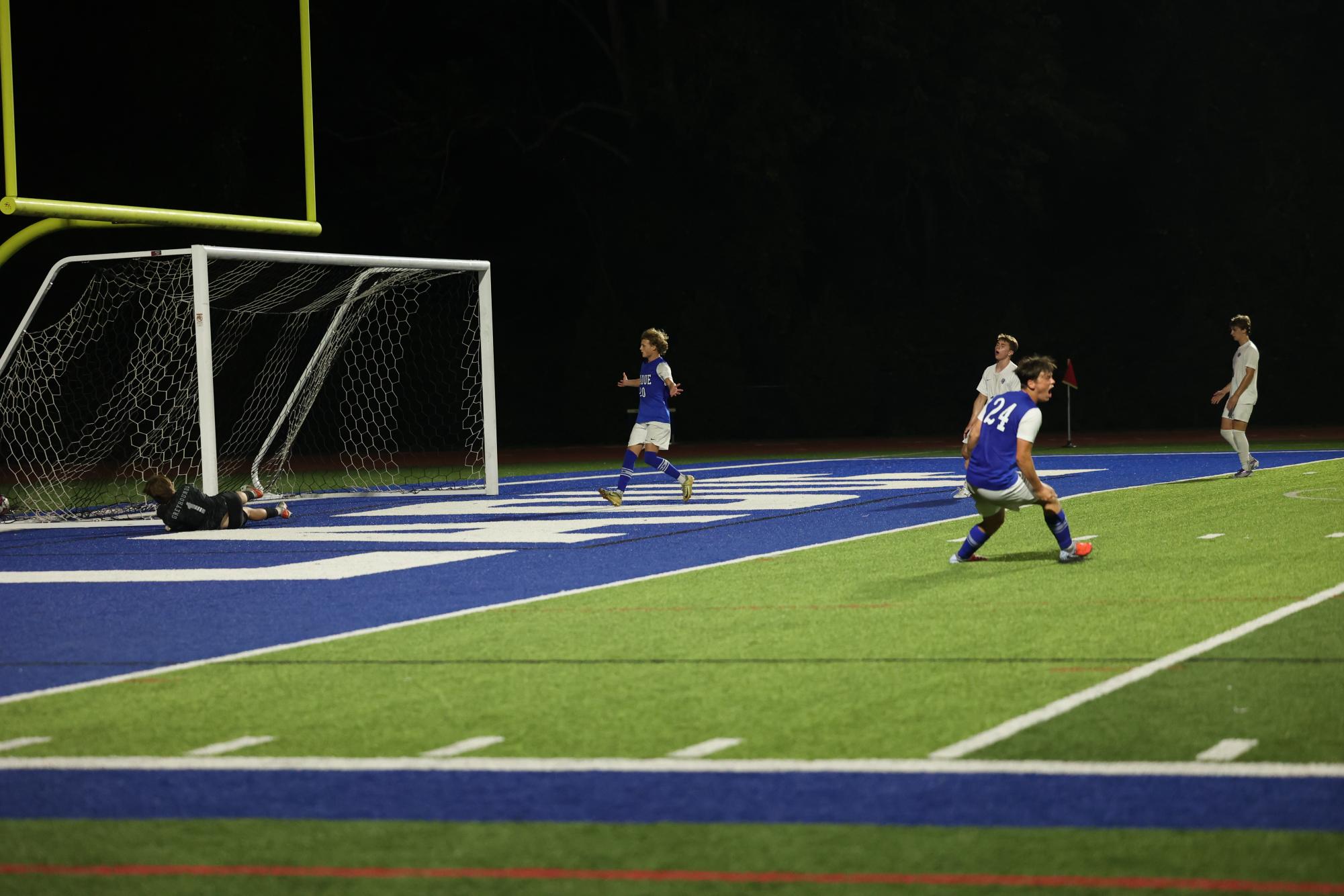 Boys varsity soccer defeats rival Clayton 1-0 Sept. 18