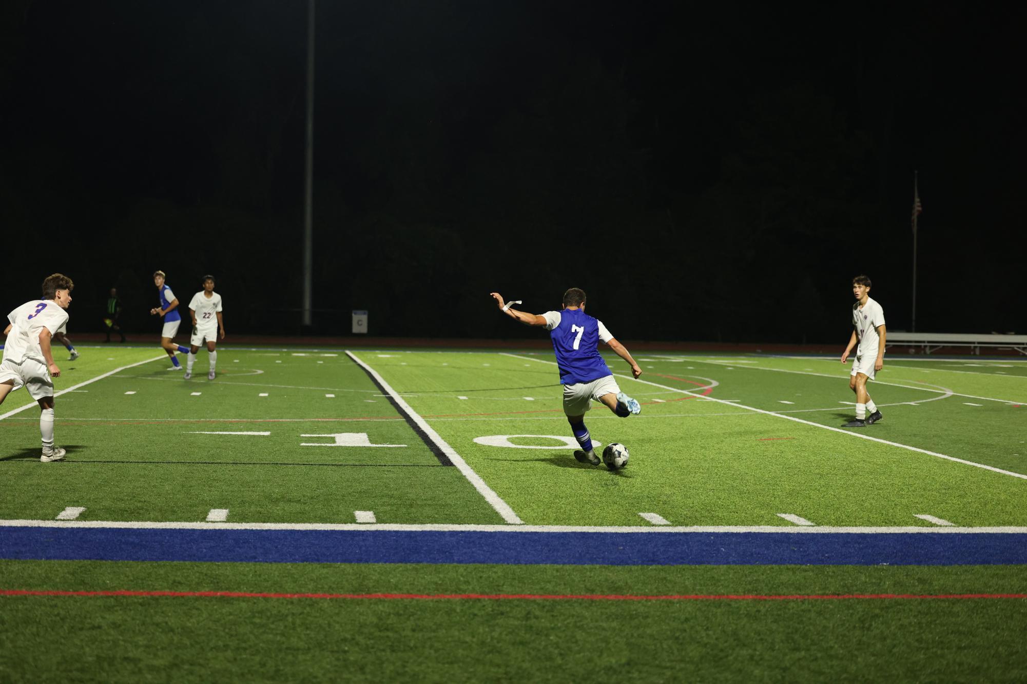 Boys varsity soccer defeats rival Clayton 1-0 Sept. 18