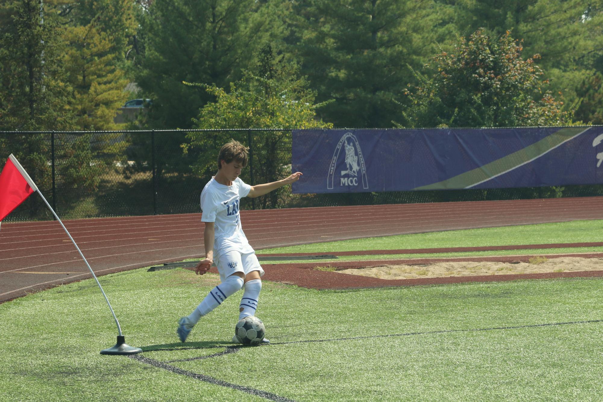 Varsity Soccer defeats CBC