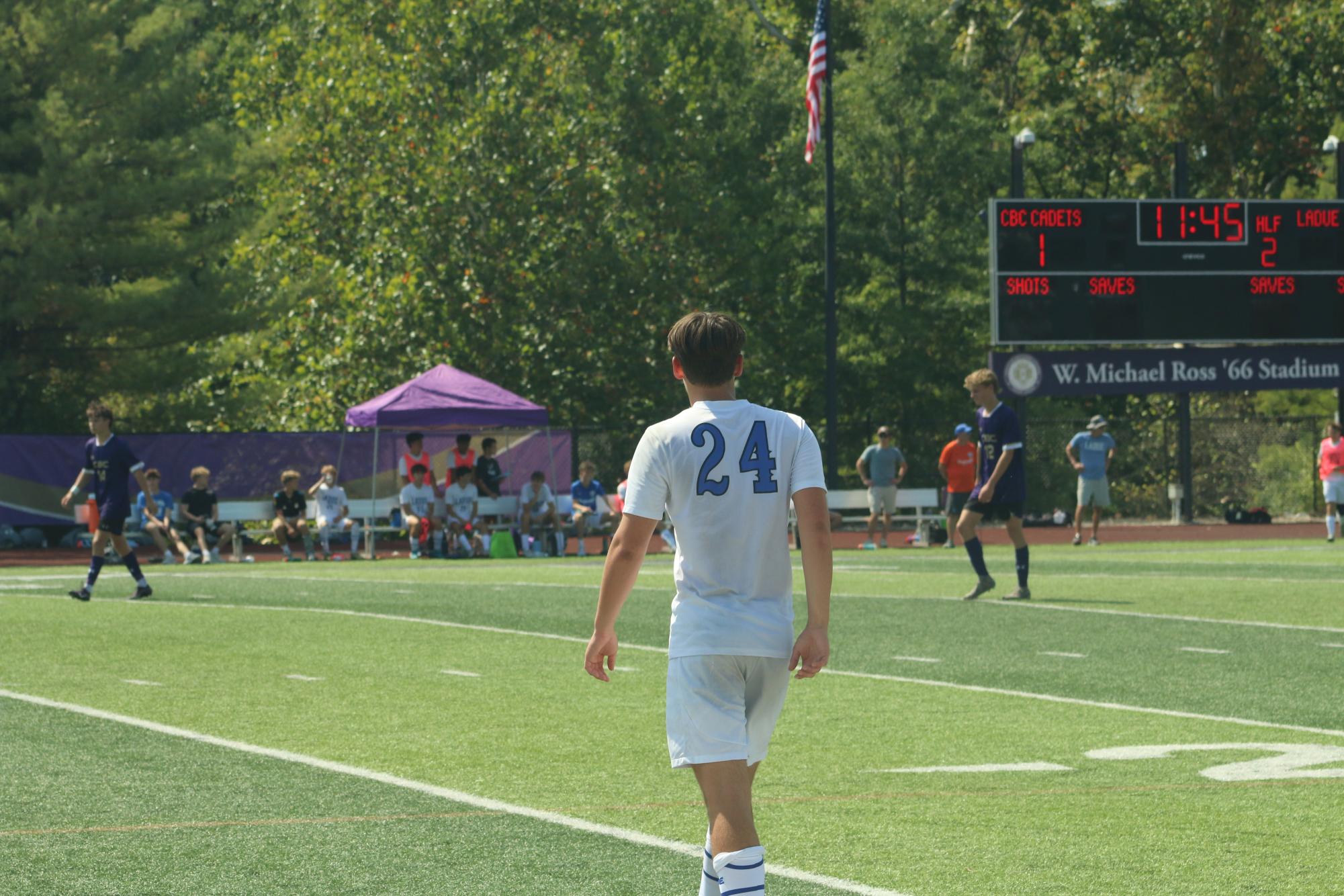 Varsity Soccer defeats CBC