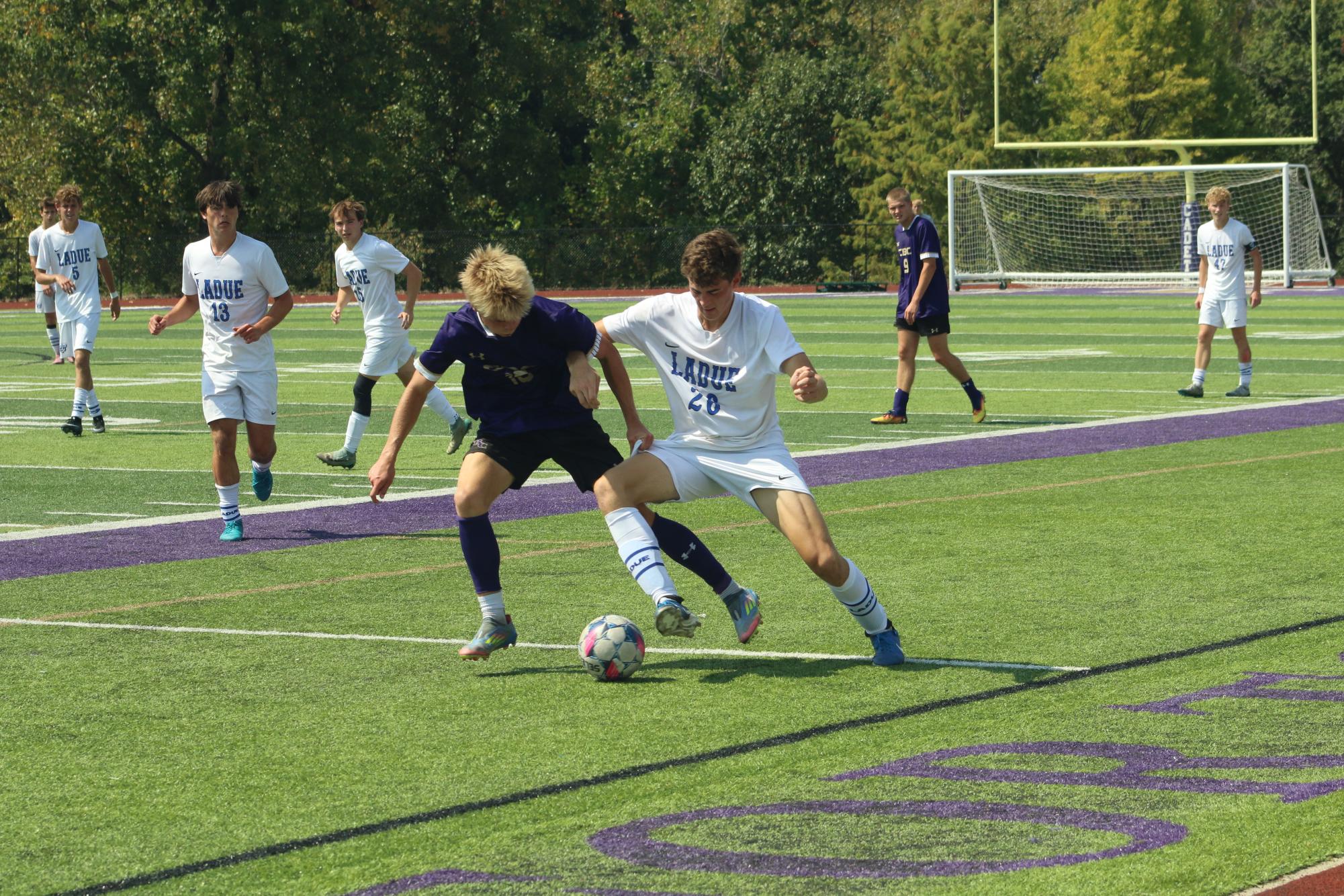 Varsity Soccer defeats CBC