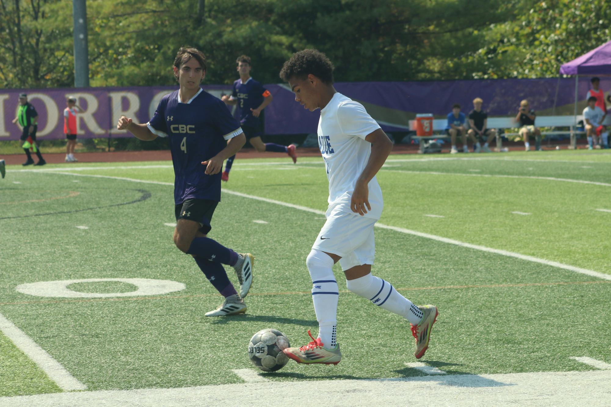 Varsity Soccer defeats CBC