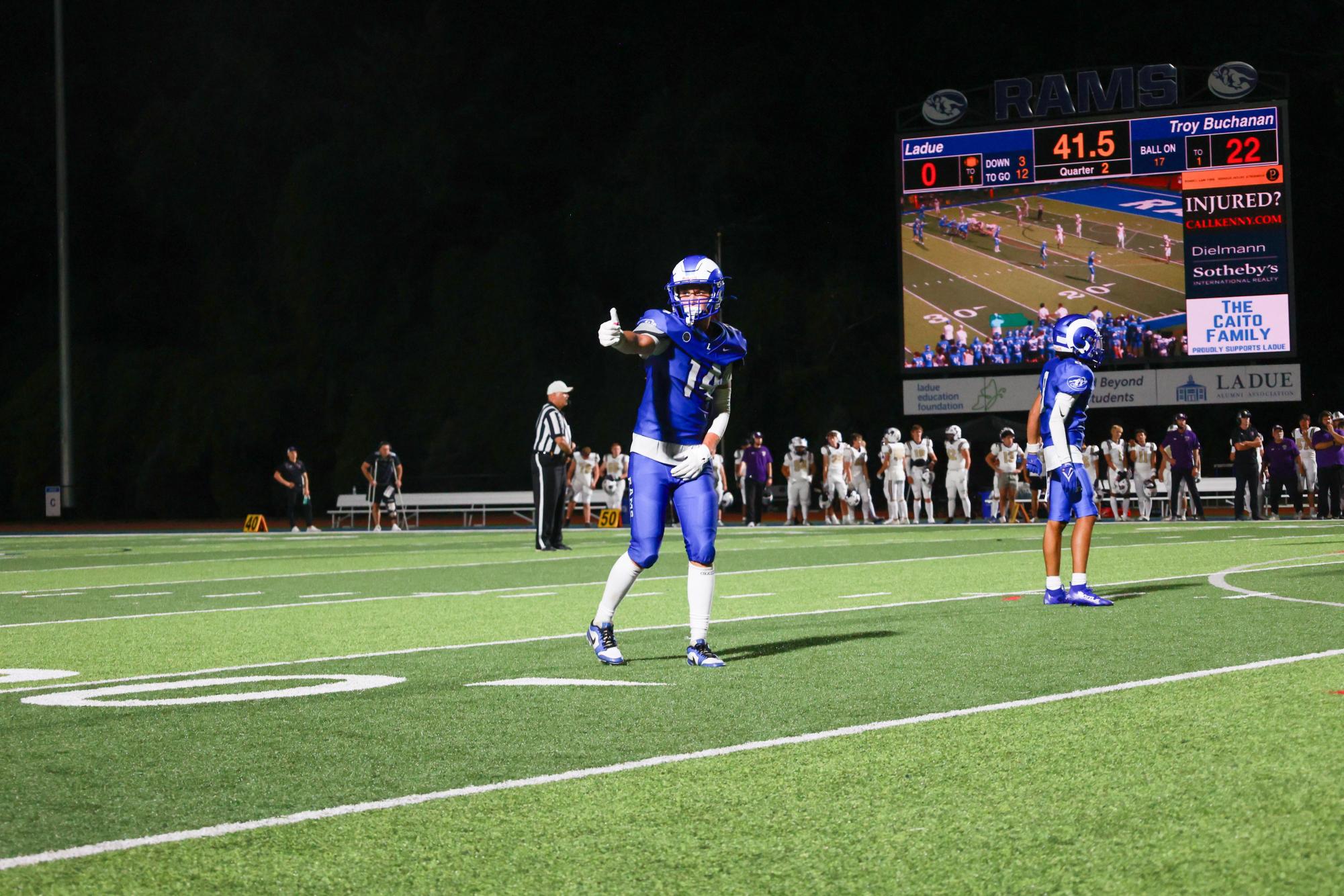 Varsity football falls to Troy Aug. 28 43-0