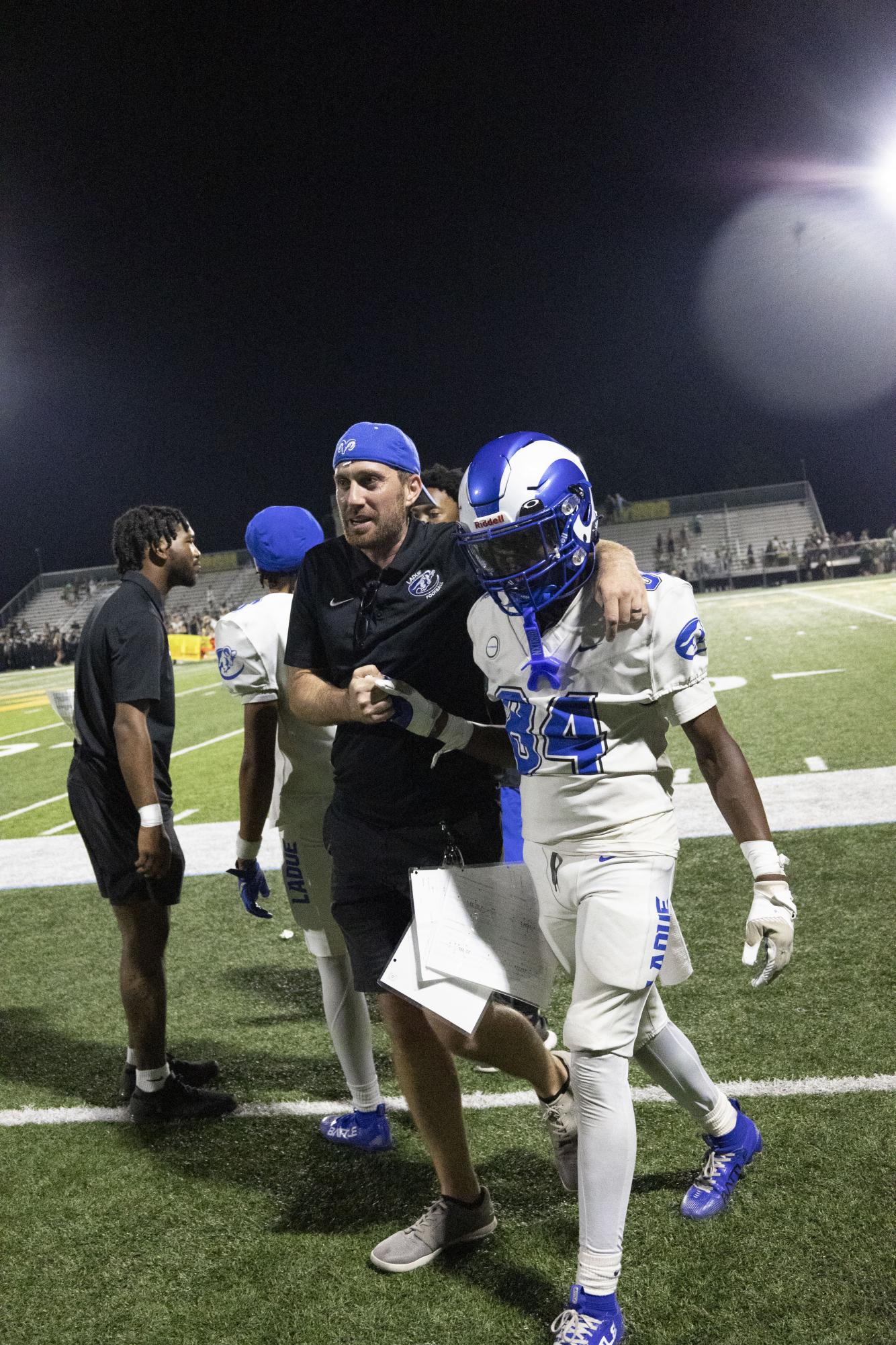 Football wins 14-10 against Lindbergh Sept. 12