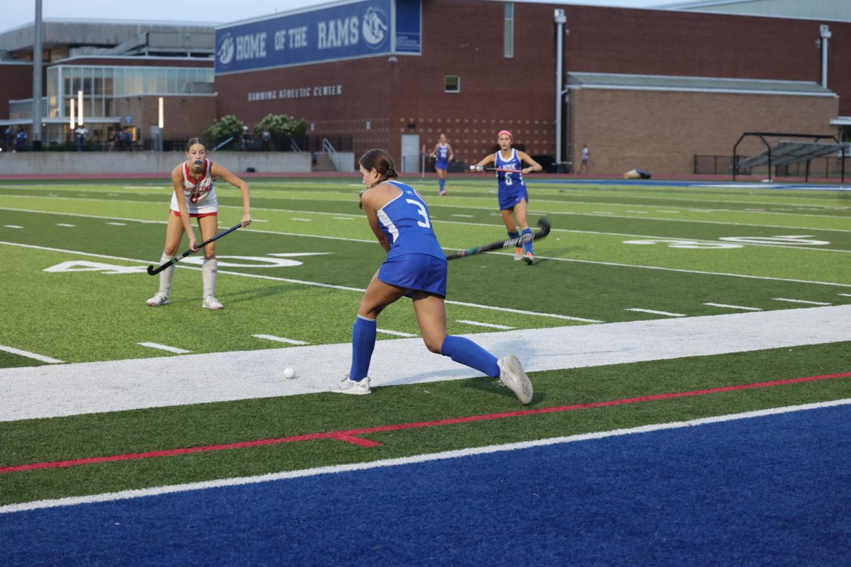 Varsity field hockey defeats Ursuline 6-1 Monday, Sept. 15. "It was so much fun winning by a lot this year," Annie Tilghman said.