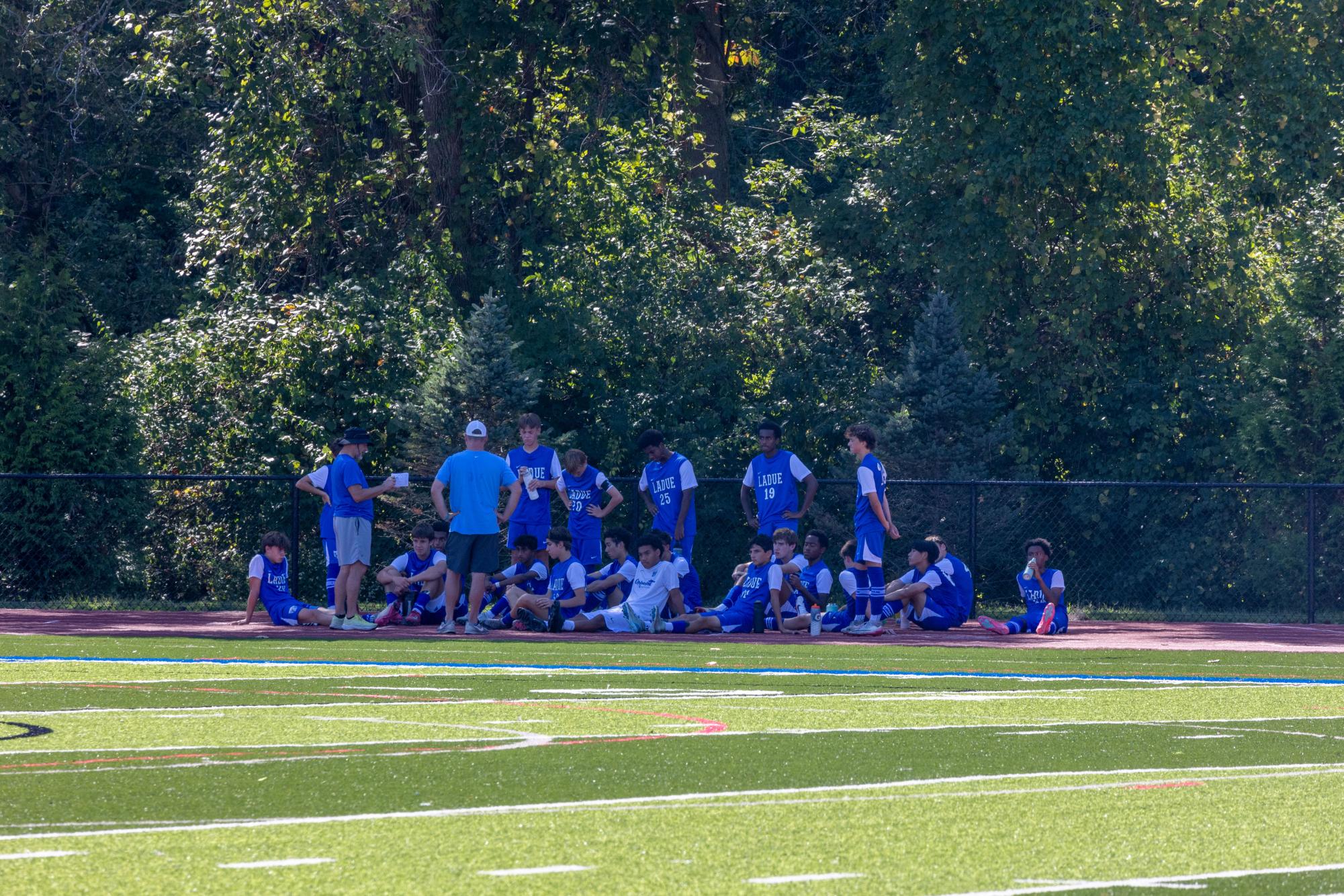 Boys JV Soccer defeats Vianney 4-1 Sept. 27