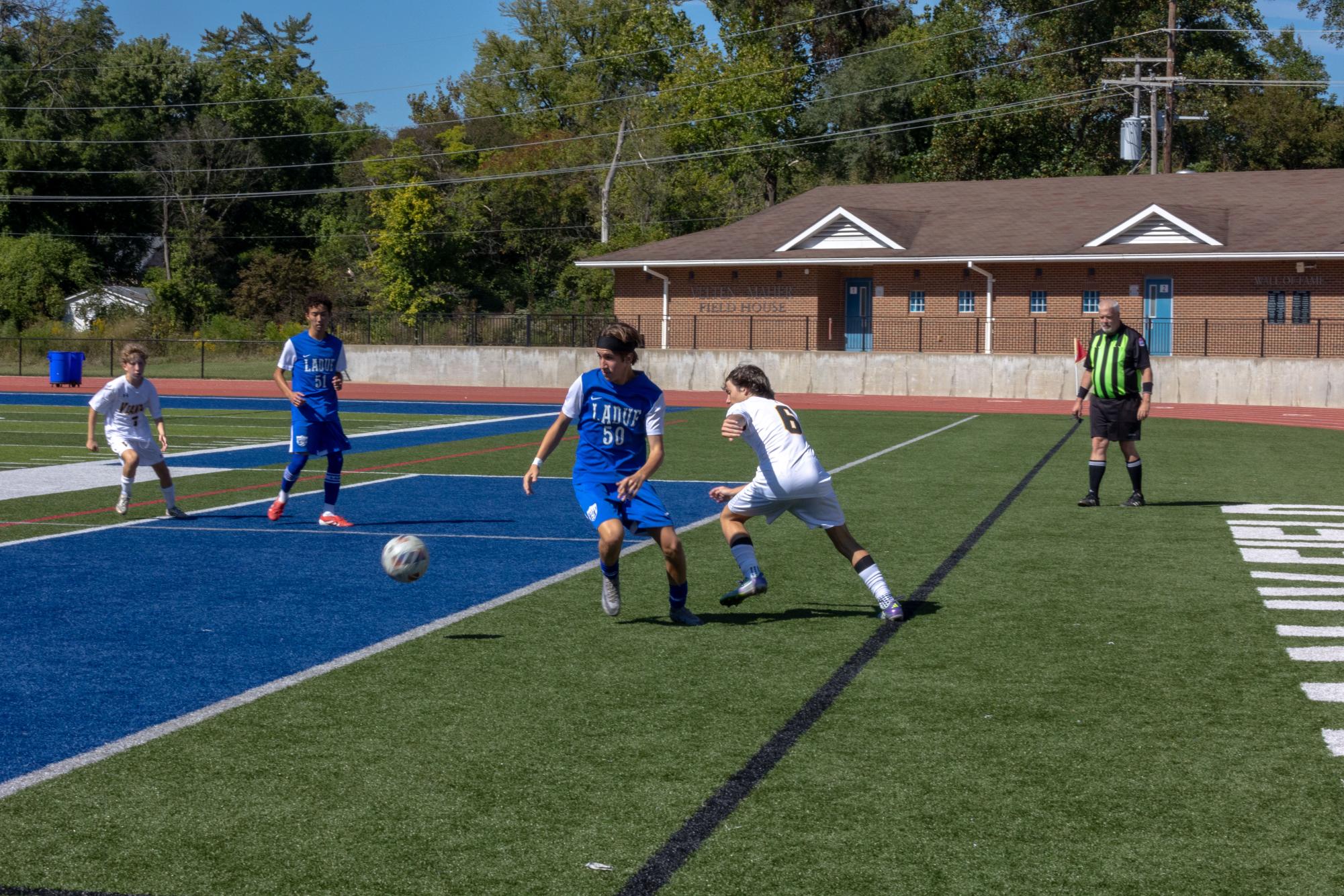 Boys JV Soccer defeats Vianney 4-1 Sept. 27