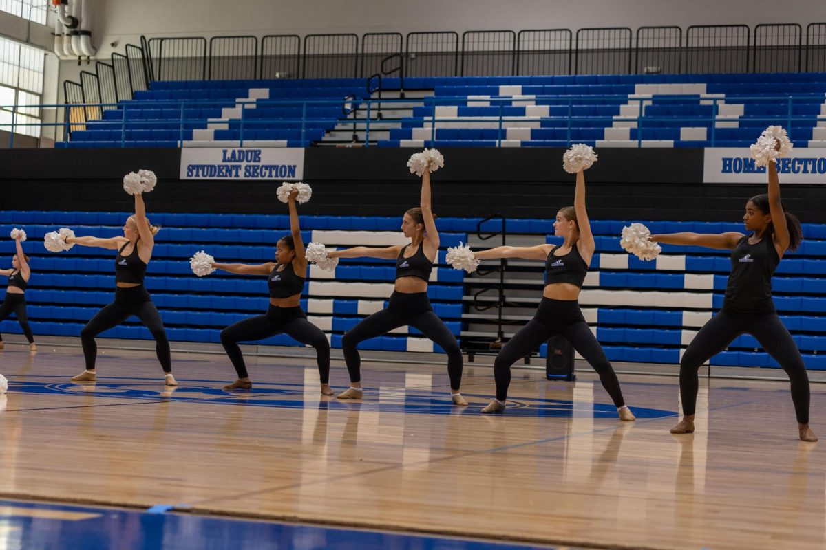 Laduettes endure three day pom choreography