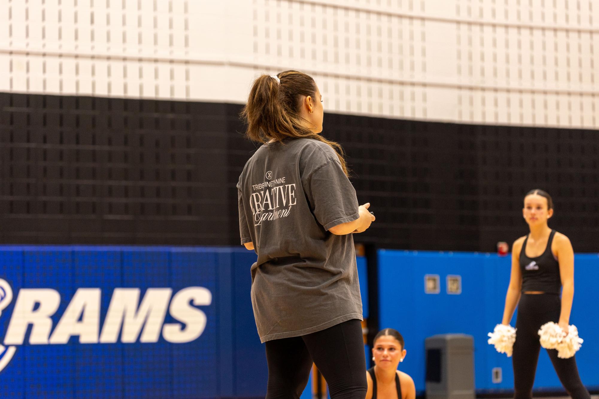Laduettes endure three day pom choreography