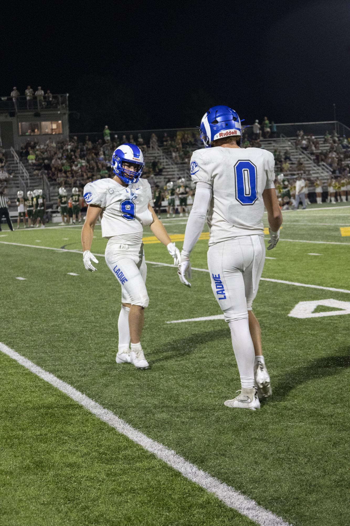 Football wins 14-10 against Lindbergh Sept. 12