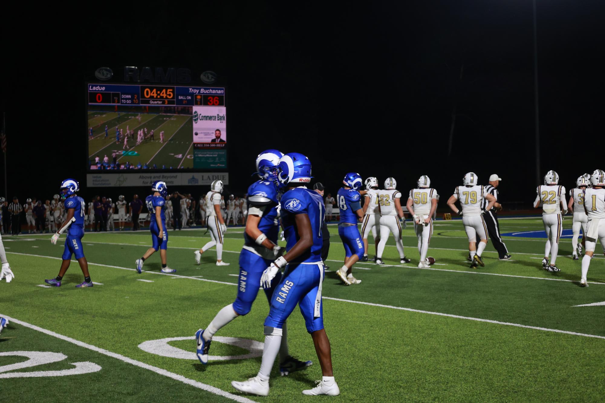 Varsity football falls to Troy Aug. 28 43-0