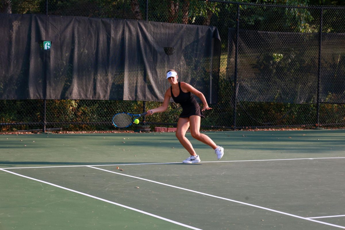 Girls Varsity Tennis competes against St. Joseph's Sept. 3