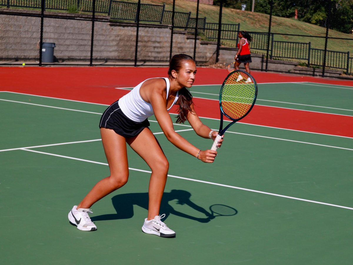 Girls Varsity Tennis competes against Parkway Central Sept. 4