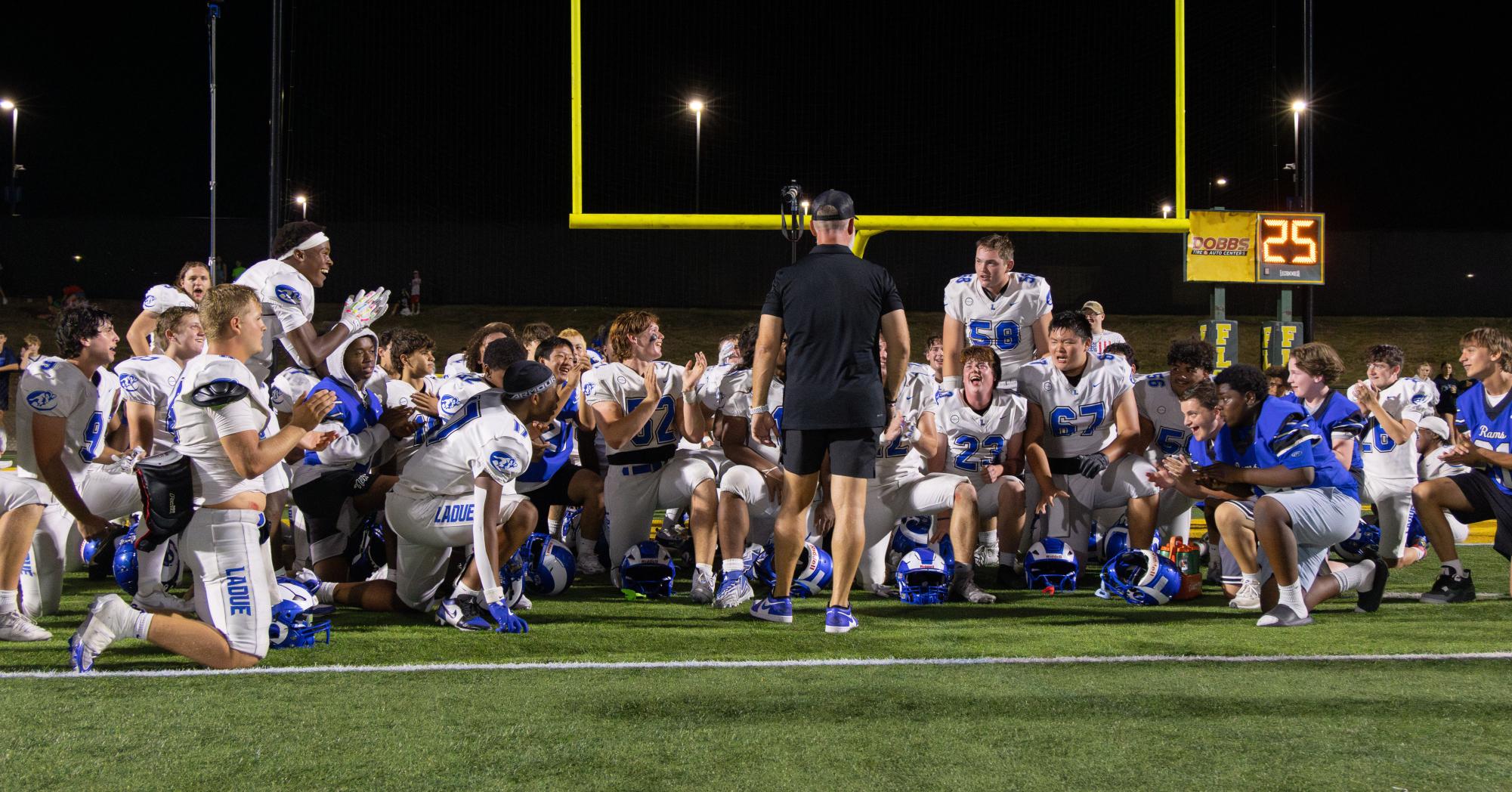 Ladue Football wins against Lindbergh 14-10 Sept. 12