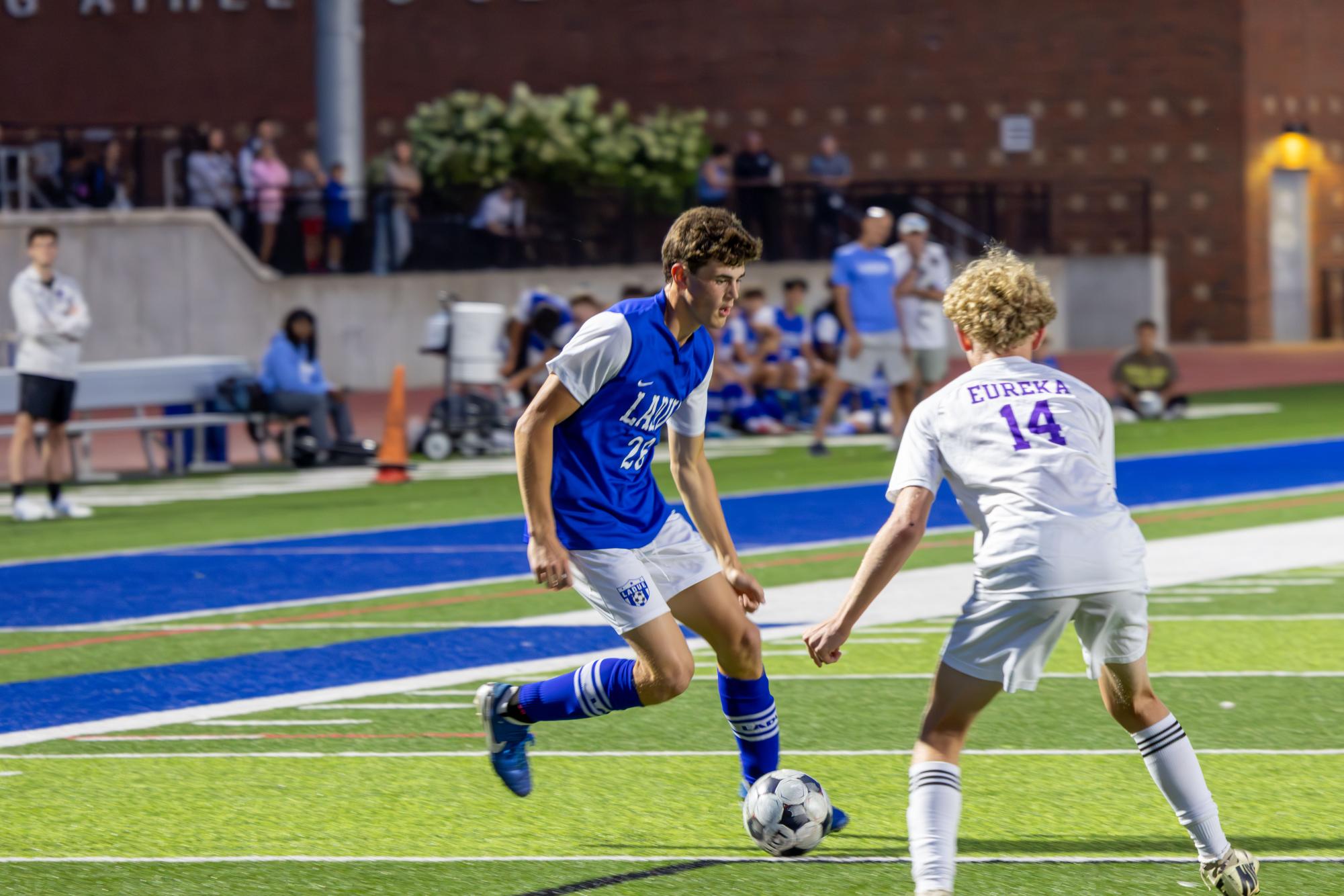 Boys varsity soccer defeats Eureka Sept. 4