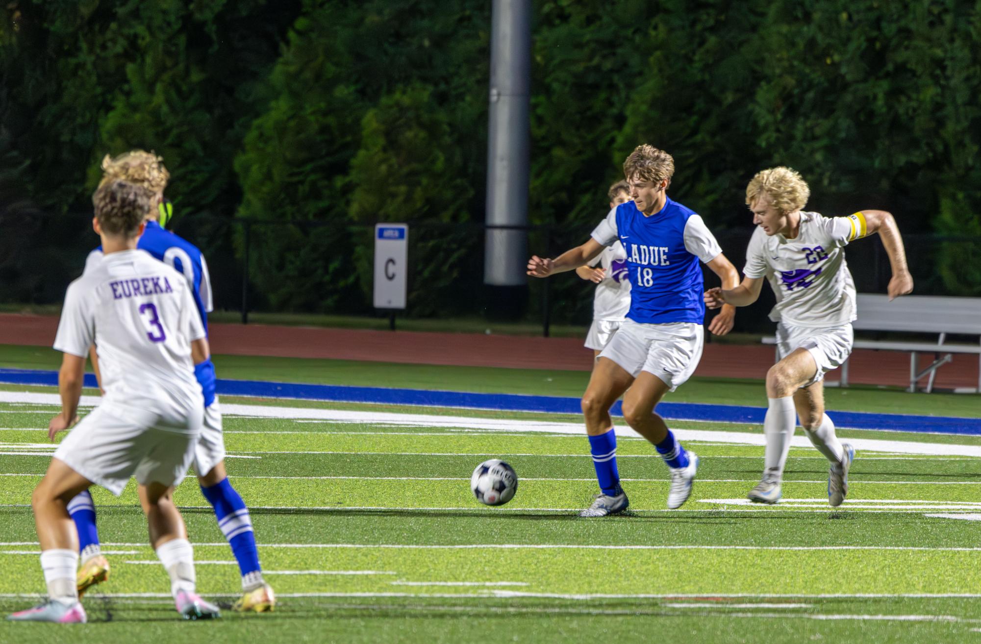 Boys varsity soccer defeats Eureka Sept. 4