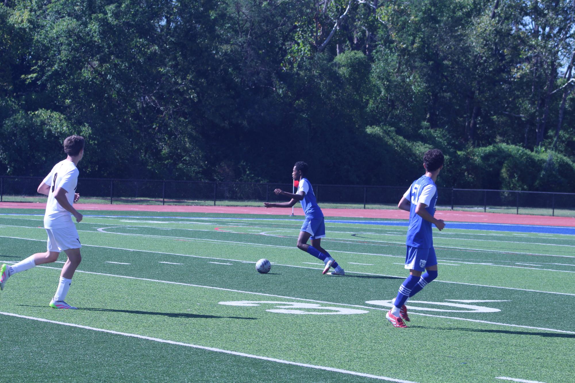 Boys JV Soccer defeats Vianney Sept. 27