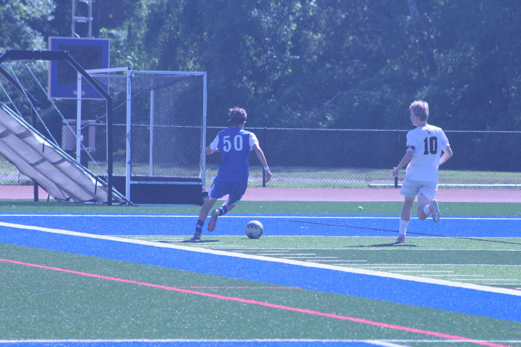 Boys JV Soccer defeats Vianney Sept. 27