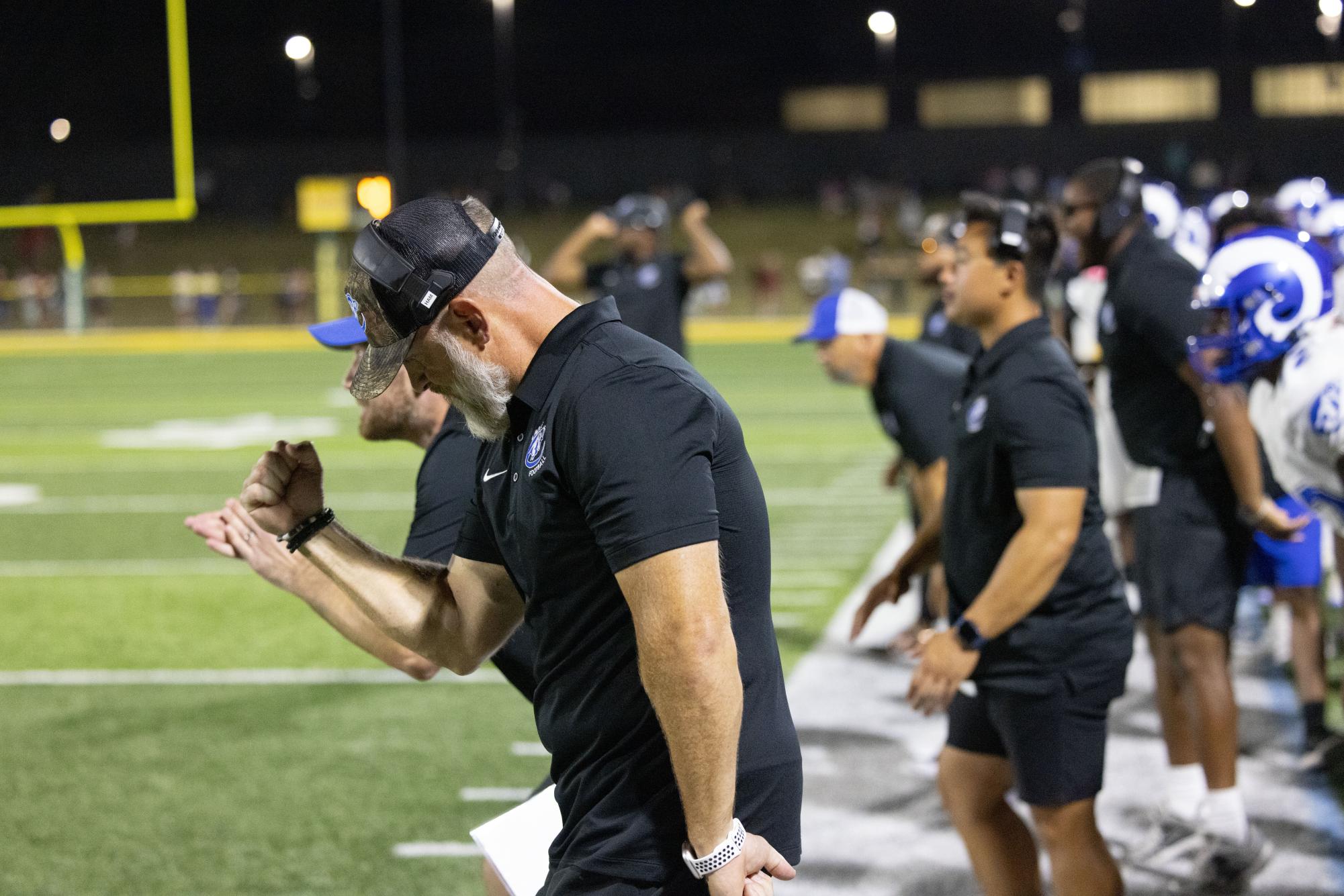 Football wins 14-10 against Lindbergh Sept. 12