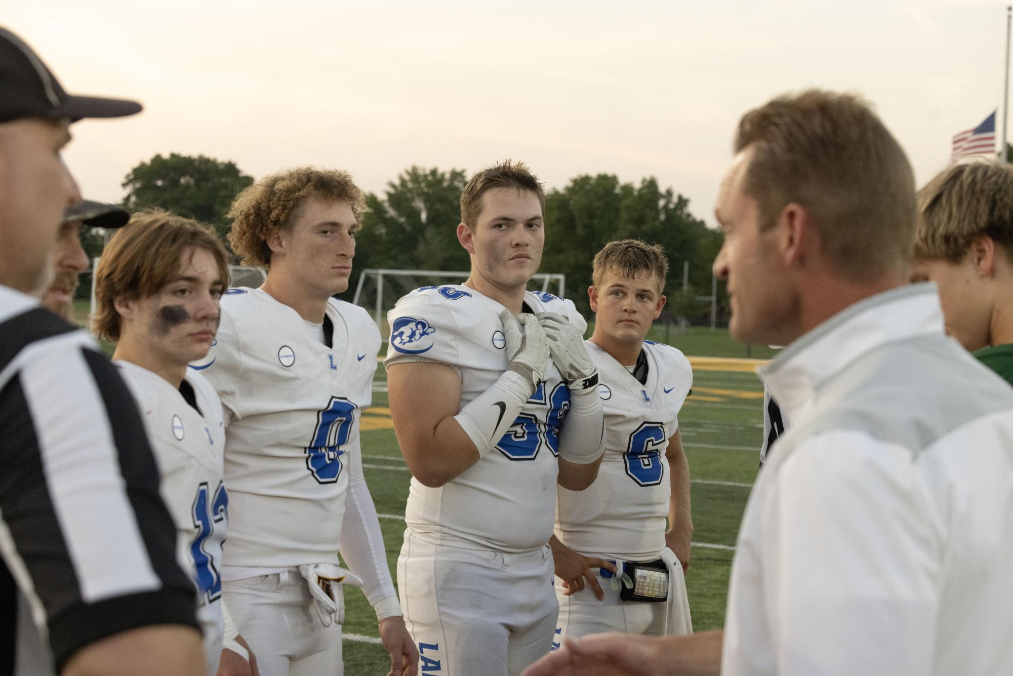 Football wins 14-10 against Lindbergh Sept. 12