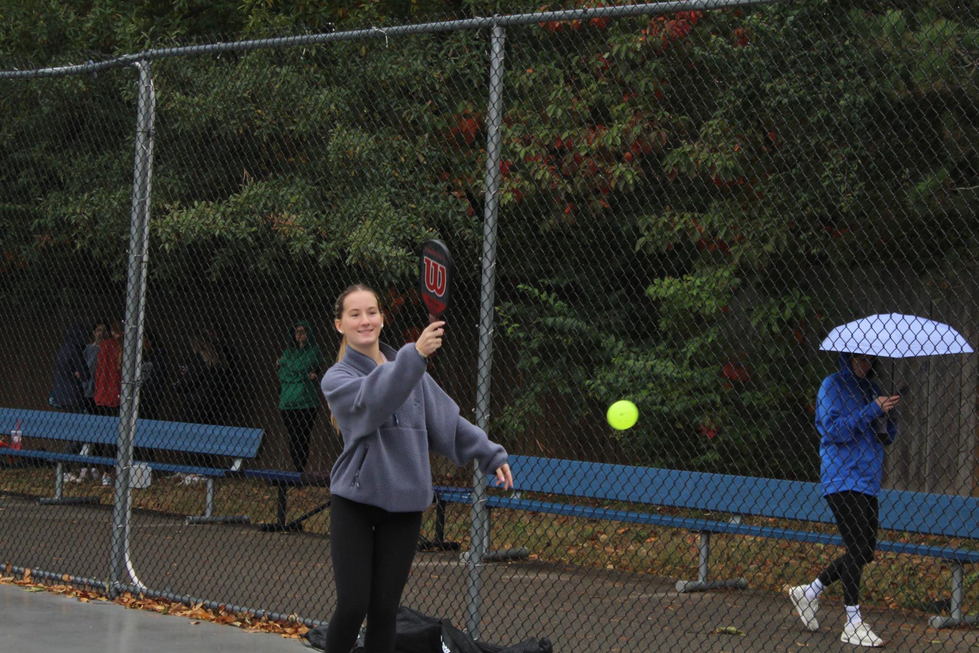 Dance Marathon Pickleball Tournament against Clayton