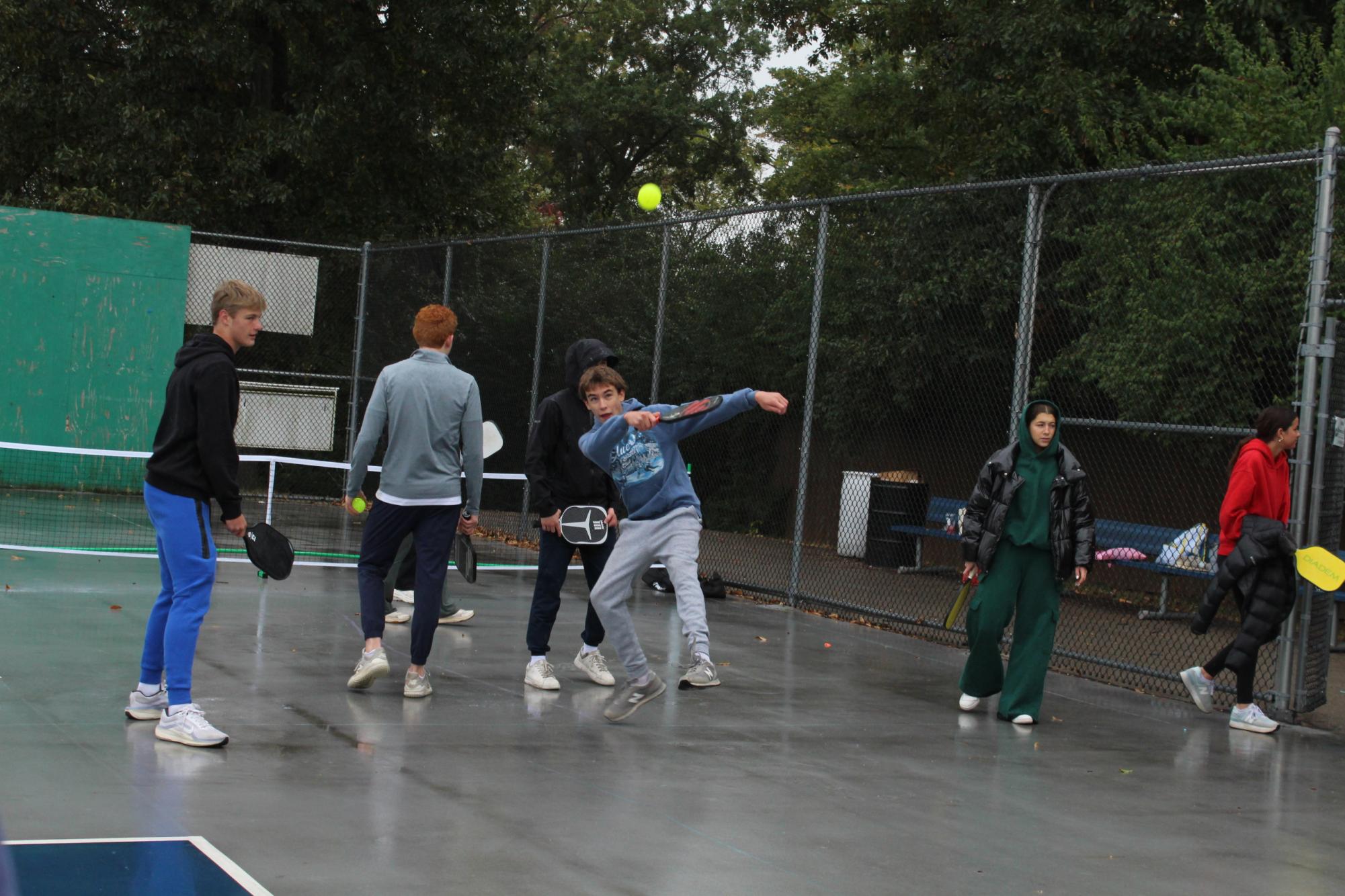 Dance Marathon Pickleball Tournament against Clayton