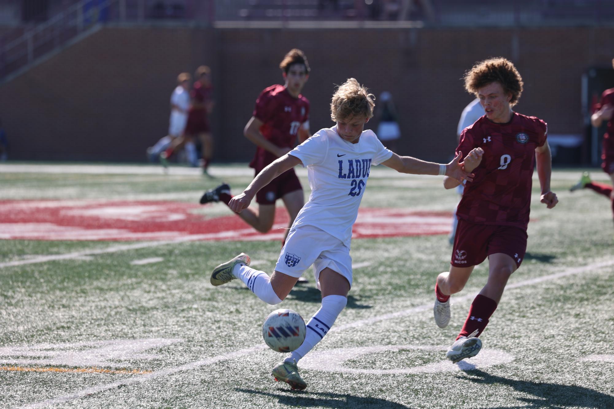 Boys Varsity Soccer defeats MICDS Sept. 16